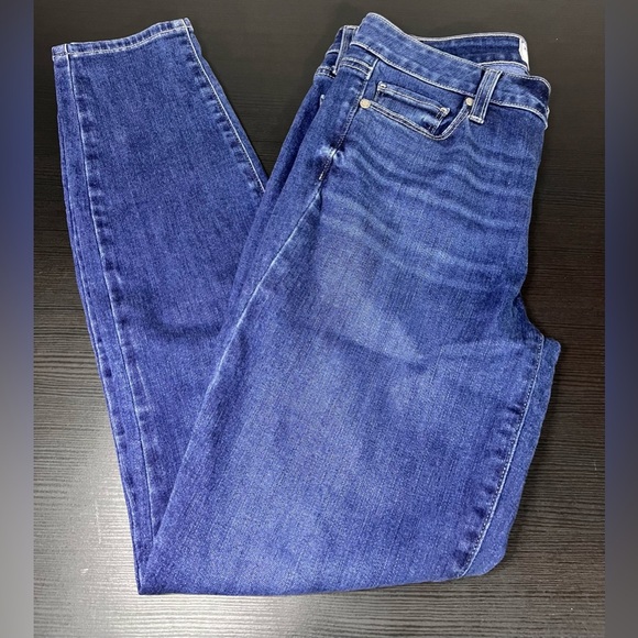Paige Verdugo Ankle Mid Rise Denim Skinny Jeans Sz 28 - Picture 2 of 6